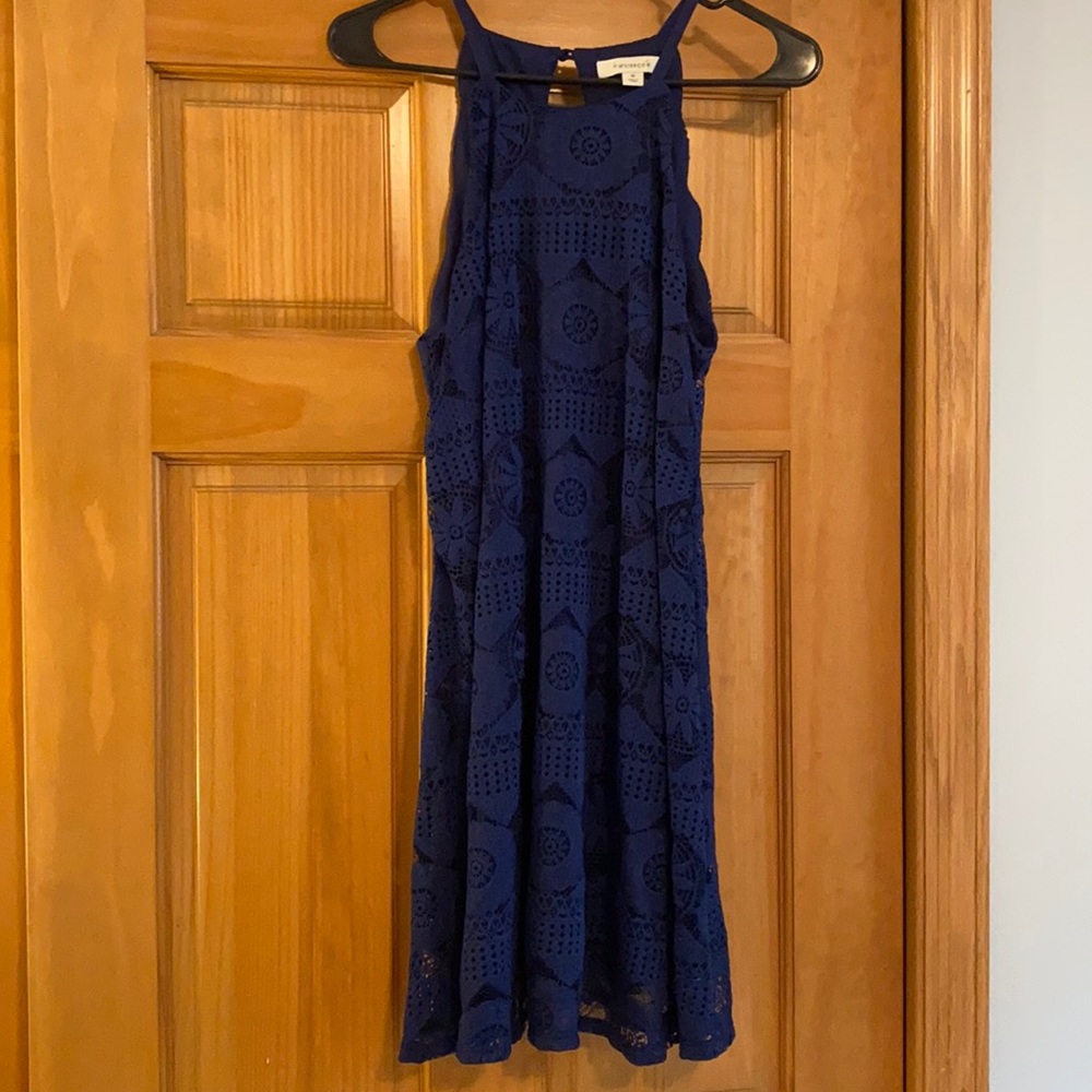 Francesca’s Blue Lace Dress